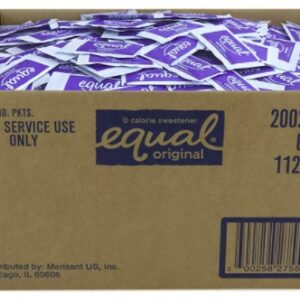 Equal® Zero Calorie Sweetener, 2000/Carton