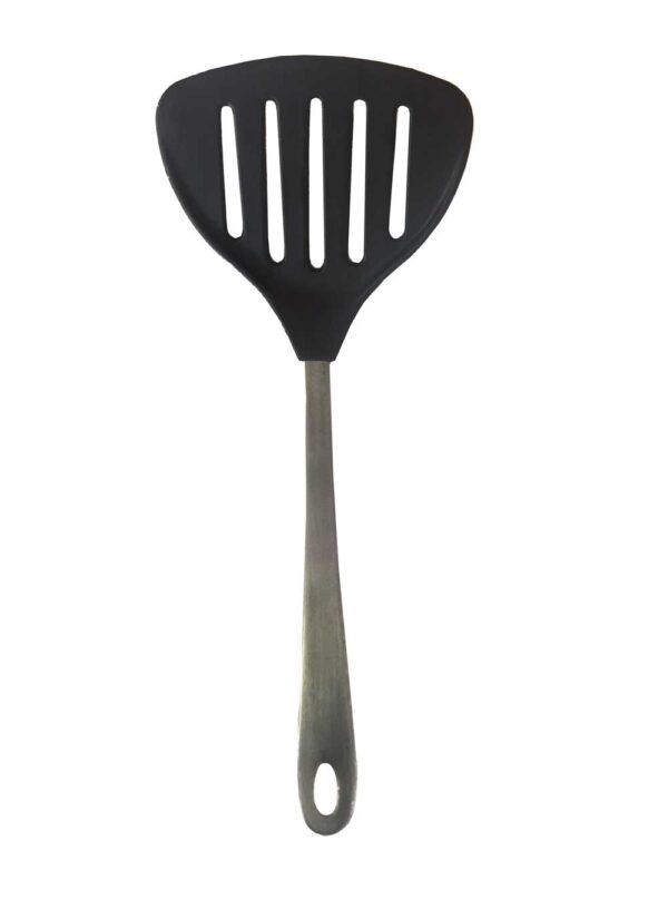 Slotted Turner, Stainless Handle with Black Nylon Kitchenware