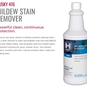 Canberra Husky 416 Mildew Stain Remover-12 Quarts/Cs