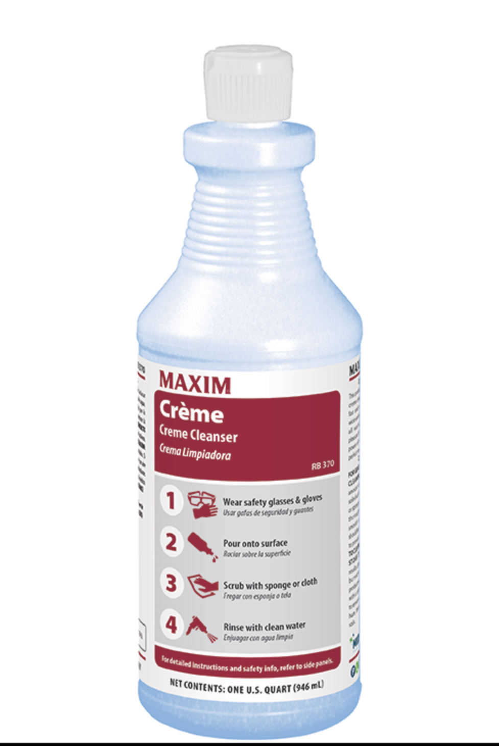Maxim Crème Cleanser - 12 quarts/cs